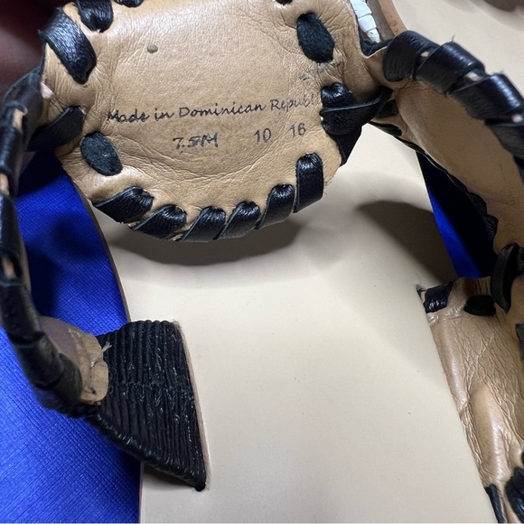 Jack Rodgers black and white Lauren sandal size 7.5 - Picture 7 of 7